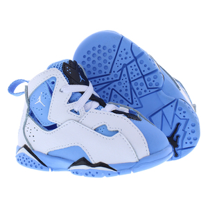 Zapatos Nike Jordan True Flight para bebés y niños pequeños Color: Blanco/Azul universitario/Negro 100% auténticos - Product Image 3