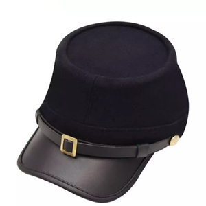 X1192 gros laine béret chapeau chapeau haut de forme femme décontracté loisirs bonnet chapeau Protection ombre visière casquette unisexe bouton casquettes - Product Image 1
