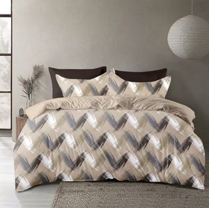 Parure de draps de lit double King Size confortable, 130 GSM, tissu doux et lisse, de qualité supérieure, durable, de haute qualité - Product Image 5