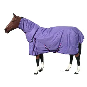 Wholesale 2022 Cheap Price Customized Logo Printing Light Weight Horse Riding Warm Rugs In Multi Colors