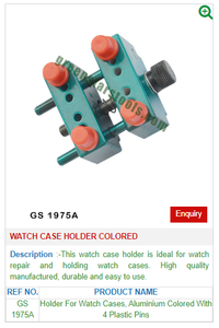 GS 1975A Colored Aluminium <b>Watch</b> <b>Case</b> Holder for Jewelry Tools & Equipment Jewellery Tools - Product Image 2