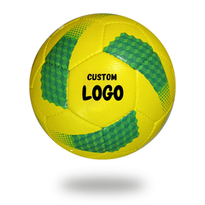 Balón de fútbol profesional Unisex de alta calidad resistente al agua completamente impreso con cuero PU cosido a mano para hombres y mujeres - Product Image 1