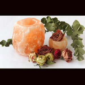 Bougeoir au sel rose de l'Himalaya 100% naturel entièrement personnalisé disponible en différentes tailles en vente - Product Image 6