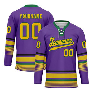 Nueva Llegada, Mejor Proveedor, Jersey de Hockey sobre Hielo Deportivo, Transpirable, de Poliéster, Cómodo, Ligero, Precio Razonable, Duradero - Product Image 1