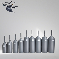 KNOFC - Piezas de Equipos de Comunicación de Transmisión de Imagen por Fibra Óptica FPV, Carrete de Fibra Óptica para Drones, 40 km