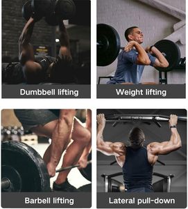 Correas de Levantamiento de Pesas de Neopreno con Forma de Figura 8, Gruesas, Antideslizantes, Ajustables para Entrenamiento de Fuerza y Peso Muerto, para Hombres y Mujeres - Product Image 6