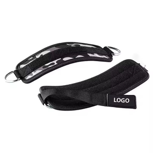 Alta calidad profesional gimnasio neopreno/algodón correa de tobillo Fitness levantamiento de pesas protección impermeable 100% Material Original - Product Image 2