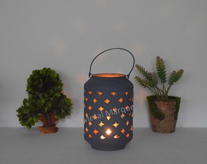 โคมไฟสไตล์ยุโรป LG โคมไฟโลหะแนววินเทจทำด้วยมือจาก2023ดีไซน์นูนโคมไฟตกแต่งบ้าน - Product Image 5