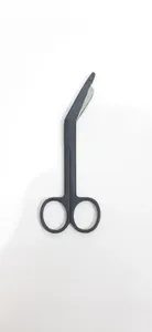 Tijeras de cinta de kinesiología de calidad superior Tijeras de vendaje médico con hoja de procesamiento recubierta de negro - Product Image 5