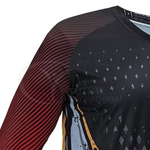 เสื้อจักรยานเสือภูเขาคุณภาพสูงแบบสั่งทำพิเศษ พิมพ์ลายแบบ Sublimation เสื้อจักรยานดาวน์ฮิลล์ รับผลิตเสื้อจักรยานเสือภูเขาแบบสั่งทำพิเศษด้วยเทคนิค Sublimation - Product Image 6