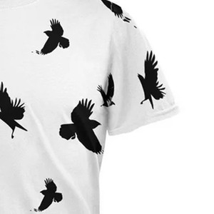 Camiseta de Sublimación de Algodón 100% de Alta Calidad para Hombre, Ajuste Holgado, Estampada, Ligera, Transpirable y Elegante para Verano - Product Image 5