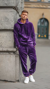 Proveedor OEM, Fabricante, Chándal Personalizado con Capucha para Hombre, Cintura Elástica, Tela Personalizada, Envío Aéreo, Ropa Deportiva, Ropa de Calle - Product Image 5