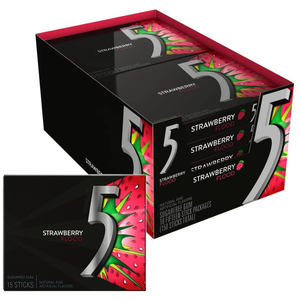5 GUMM Lot de bonbons à mâcher sans sucre saveur menthe poivrée et menthe verte, 15 paquets - Product Image 2