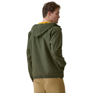 Nouvelles vestes d'extérieur imperméables et coupe-vent pour hommes en softshell, vente en gros, design personnalisé avec col montant et logo frontal, prix avantageux - Product Image 2