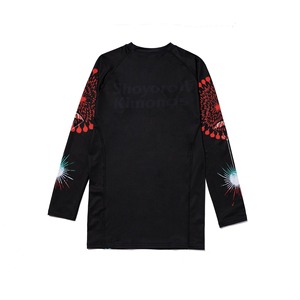 Bfitin เสื้อบีบอัดพิมพ์ลายโลโก้ที่กำหนดเองเสื้อกีฬาแขนยาวผ้าโพลีเอสเตอร์/ ไนลอนพิมพ์ลายซับลิเมชันด้านหน้าผ้าโพลีเอสเตอร์ - Product Image 2