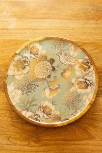 Plateau de service artisanal en bois et résine, très demandé, avec design à grain naturel, pour la maison et la table à manger, à prix de gros - Product Image 6