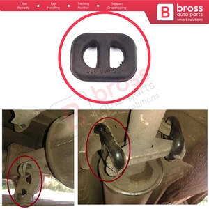 Abrazadera de Goma para Silenciador de Escape Trasero BSP6 (1 Pieza) para Combo B, Astra F, Kadett E, Tigra A, Nexia, Espero 9-3, 900, 852723 - Product Image 5