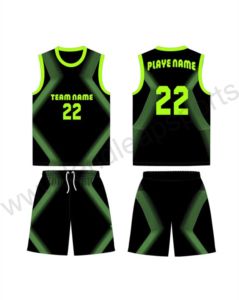 Maillots de basket-ball professionnels personnalisés pour hommes chemise ensembles courts uniformes de basket-ball à séchage rapide du collège vierge - Product Image 3