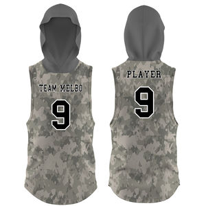 Alta calidad personalizado 7v7 bandera uniforme de fútbol de talla grande transpirable secado rápido poliéster Transferencia de Calor camisetas sin mangas verano - Product Image 1