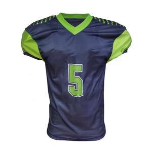 <b>Best</b> Custom Sublimated American <b>Football</b> Jersey for Youth Plus Size Breathable Feature - Product Image 3