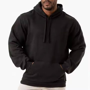 Venta al por mayor 2024 nuevo diseño superventas Streetwear invierno liso teñido algodón orgánico corbata sudaderas con capucha para hombres - Product Image 3