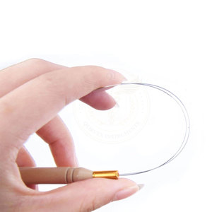 Aiguille en acier inoxydable pour extensions de cheveux, pour l'insertion de perles et l'ajustement de anneaux, outil de salon, construction durable, prix raisonnable - Product Image 3