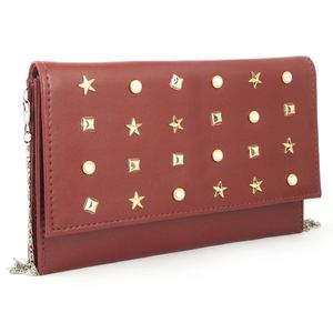 Bolso de mano para mujer (2053) - Color granate - Product Image 1