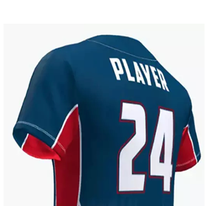 Jersey de béisbol con logotipo personalizado unisex, ropa deportiva transpirable, New Jersey sublimado impreso con servicio de OEM y ODM - Product Image 3