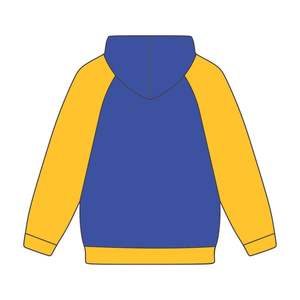 Sigma Rho เสื้อฮู้ดแขนยาวเสื้อแบบสวมหัวแขนเสื้อแร็กแลนสีทองมีฮู้ด sgrho sorority Divine hbcu 1922ปีที่ก่อตั้ง - Product Image 3