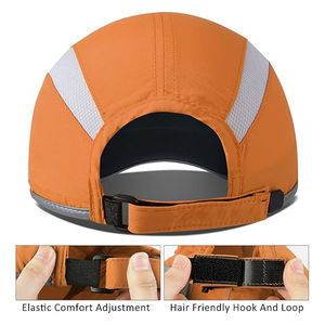 Gorra de Béisbol OEM con Logotipo Personalizado, Color Sólido, Ajustable, Anti-UV, Hebilla Dorada de Cobre, 100% Poliéster para Eventos de Marca y Equipos - Product Image 2