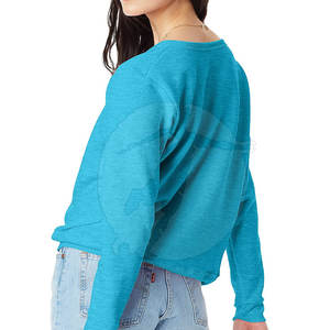 Camiseta de manga larga para el sudor, camisa de sudor hecha a medida, precio al por mayor, novedad - Product Image 5