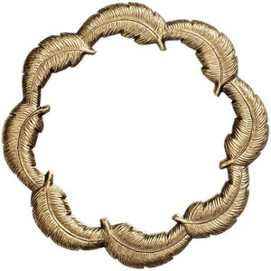 Wall Mirror Home Decor Design Indoor <b>Leave</b> Design Classic And Modern Decor Mirror Multiple Finishing Designs - Product Image 1