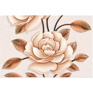 Carreaux de mur en céramique 3087-DK (unis) 250x375 mm, surface brillante, surface unie, qualité AAA, rectifiés, en provenance d'Inde - Product Image 4