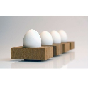 ชั้นวางไข่ไม้ที่มีผิวเรียบเหมาะสำหรับการตกแต่งบ้านไร่ในชนบทเพิ่มความโดดเด่นให้กับมุมห้องครัวที่แสนสบาย - Product Image 1