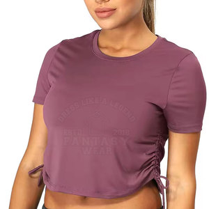 Top Corto para Mujer, Hecho en Pakistán, con Logotipo Personalizado, al por Mayor, Transpirable, Nuevo Estilo, Precio Bajo - Product Image 3