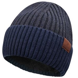 Gorros unisex cálidos y elegantes hechos de acrílico suave, perfectos para ropa de invierno, moda informal o marca promocional - Product Image 1