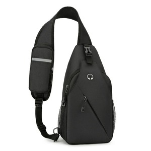 Sac à bandoulière décontracté pour hommes Sac léger multifonctionnel pour sports de plein air Sac de fitness Compatibilité avec téléphone portable Nouveau design - Product Image 4