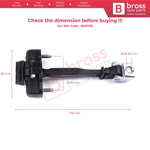 สายรัดจำกัดการเปิดประตูหลัง BDP1319 สำหรับ 208 e-208 Corsa F Corsa-e ปี 2019 ขึ้นไป 9823211180 - Product Image 5
