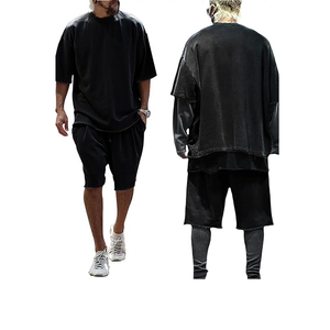 Camisetas de talla grande para hombre personalizado con estampado de algodón pesado 100%, camisetas blancas en blanco personalizadas BD para hombre - Product Image 4