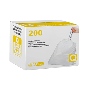 Sacs poubelles à cordon de serrage de qualité export, robustes, en gros, livraison rapide - Product Image 6