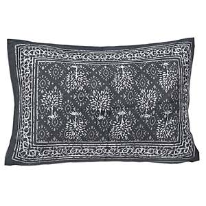 Ethnic Motifs Grey 180 TC Cotton Single Bedsheet with 1 Pillow Cover 3-Piece Set <b>King</b> <b>Size</b> for Home Use (BSB1114) - Product Image 2