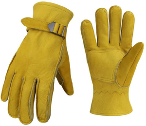 Nouveauté, gants d'équitation en cuir d'hiver de haute qualité, confortables et durables, à doigts entiers, pour les sports équestres en plein air - Product Image 1