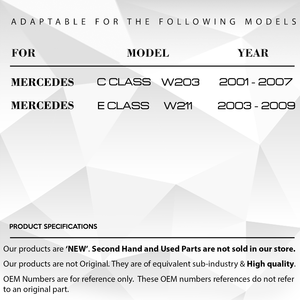 ซีลยางกระจกมองข้างสำหรับเมอร์เซเดส W203, W211 - Product Image 2