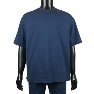 เสื้อยืดผ้าฝ้าย100% ของผู้ชายแบบกำหนดเอง320Gsm เสื้อไม่มีปกคอเสื้อแห้งเร็วไซส์ใหญ่พิมพ์ลายยาว - Product Image 2