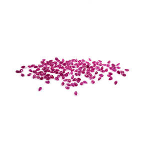 Pierres précieuses naturelles en rubis africain non traité, taillées en émeraude 3x5mm et 6x4mm, et en poire à facettes de diamant - Product Image 1
