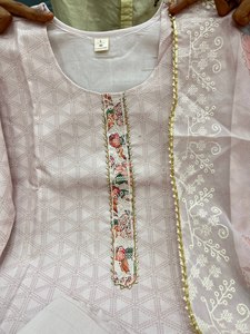 ชุดสาหรี่กะมีซดีไซน์ใหม่ทันสมัยสำหรับผู้หญิง แขนยาว ผ้าจอร์เจตต์สวยงาม สไตล์อินเดีย-ปากีสถาน เหมาะสำหรับงานปาร์ตี้ งานดิวาลี ฤดูร้อน - Product Image 3