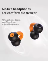 Écouteurs sans fil QD-6 CE 2026 Nouveaux écouteurs de haute qualité avec affichage numérique, son stéréo et basses profondes, pour le sport, OWS, Bluetooth V5.3, Noir
