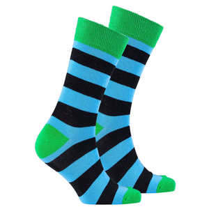 <b>Men's</b> Latest Design Multi Colors Stripes Nylon Breathable Knitted Quick Dry Put Own Your Logo <b>Men</b> Outdoor Grip <b>Socks</b> Casual Wear - Product Image 6