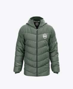 2025 venta al por mayor personalizado hombre invierno chaqueta en blanco de alta calidad estilo de moda de talla grande chaqueta acolchada - Product Image 5