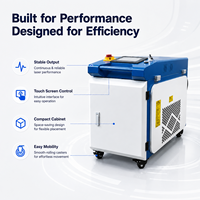 Machine de Nettoyage Laser Portable Haute Puissance 1500 W 3000 W pour Métal, Huile, Peinture, Rouille, Acier Inoxydable, Pierre – Réparation Automobile